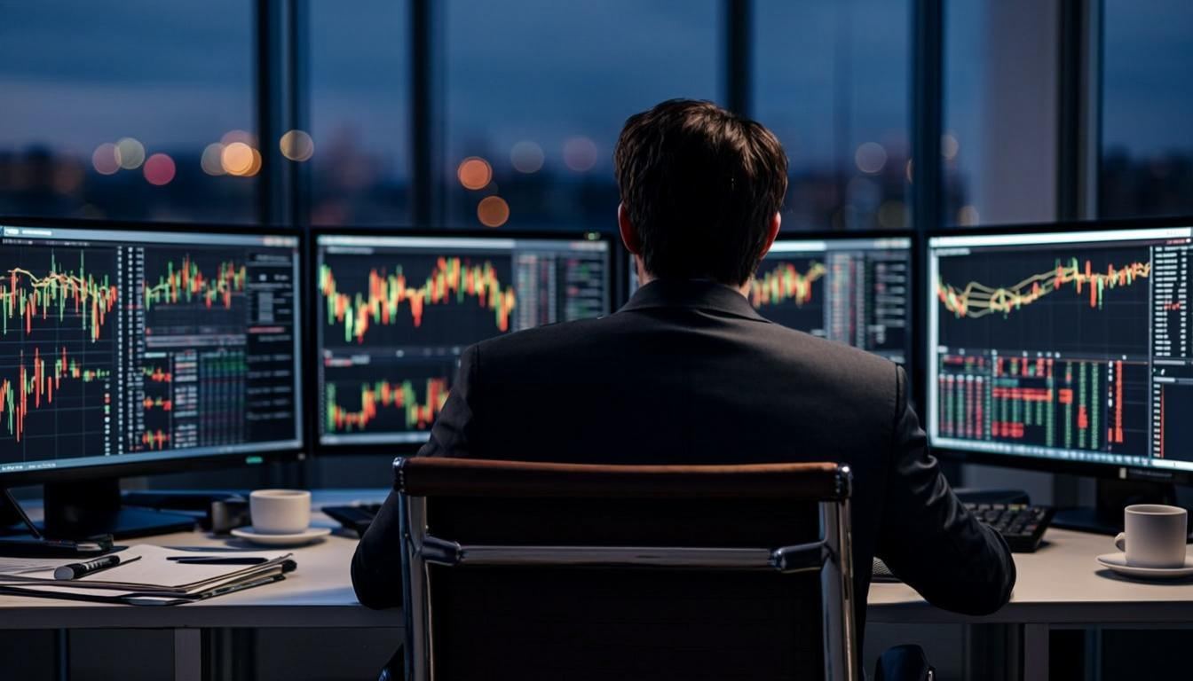 The Altrix Research terminal on a trading desk